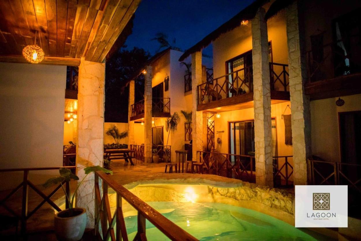 Lagoon Boutique Hotel - Luxury Chaman Experience Tulum Esterno foto
